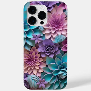 LILA ROSA BLUE 3-D PAPPRA LÄGESFLÖDEN