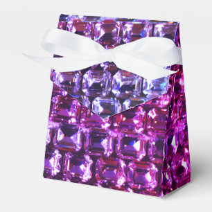 Lila Rosa blue diamanter, lila gemstone Presentaskar