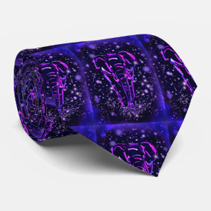 Lila Rosa Elephant Neck Tie Slips