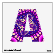 Lila Rosa Flower Brev A Decal