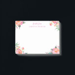 Lila Rosa Flowers för vackra vattenfärger Post-it Block<br><div class="desc">============================================= Rosa för Lila av vattenfärger,  Post-it-Note (1) Om du vill göra ytterligare anpassningar klickar du på knappen "Anpassa" och användor verktyg som är utformat för att ändra mallen. (2) Kontakta mig om du behöver hjälp eller matchande artiklar.</div>