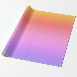 Lila rosa gul orange ombre abstrakt design presentpapper