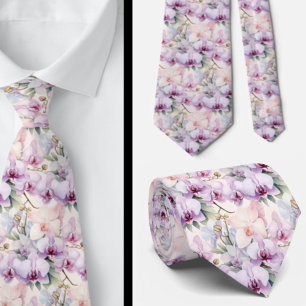 Lila Rosa Lavender Light Blue Pastel Orchids Slips