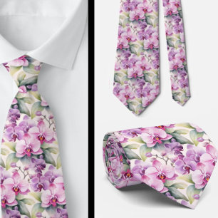 Lila Rosa Lavender Rainbow Pastel Orchids Slips