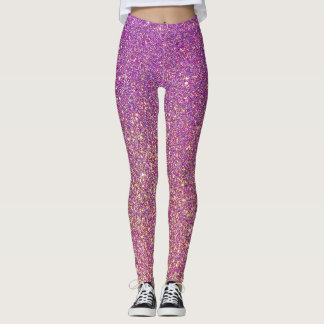 Lila rosa Leggings Gnistra Titta