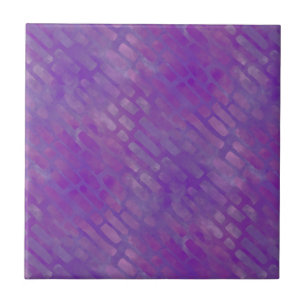Lila rosa lilac batik stil rand mönster kakelplatta