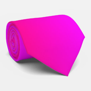 Lila Rosa Neon Neck Tie Slips