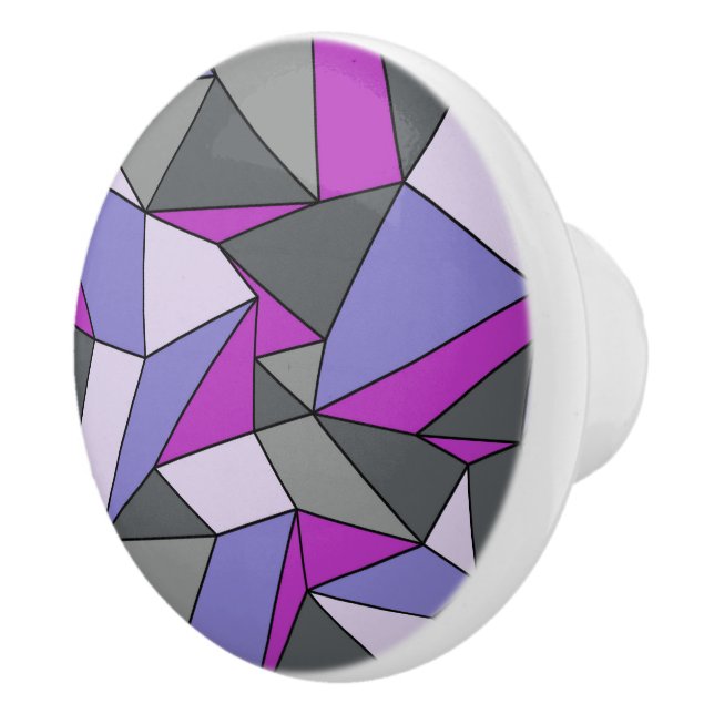 lila, Rosa och Grått Knopp (Höger)