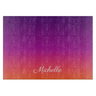 Lila, rosa och orange, gradient, ombre