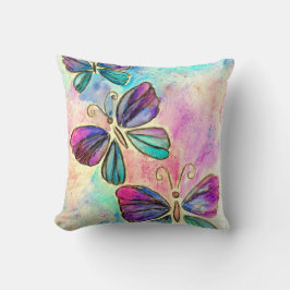 Lila Rosa Pillow Vår Kudde