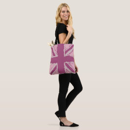 Lila Rosa Union Jack Women's Suppory Tygkasse