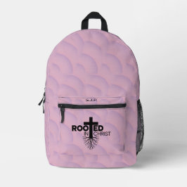 Lila Rosa Vågor av Bubblor Rotade i Kristus Kristn