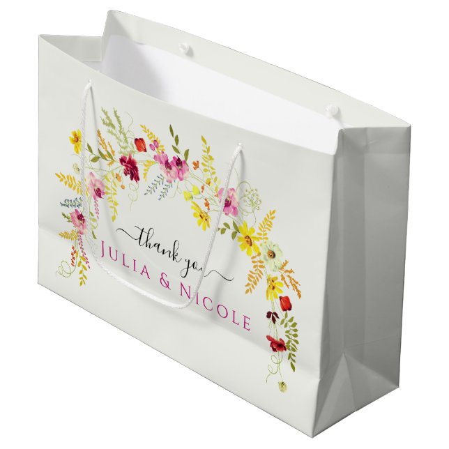 Lila Rosa Vild Orchid Blommor Utandning Bröllop (Framsidan Vinklad)