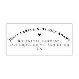 Lila Rosa Vilda Orkidéblommor Krans Bröllop Självfärgande Stämpel