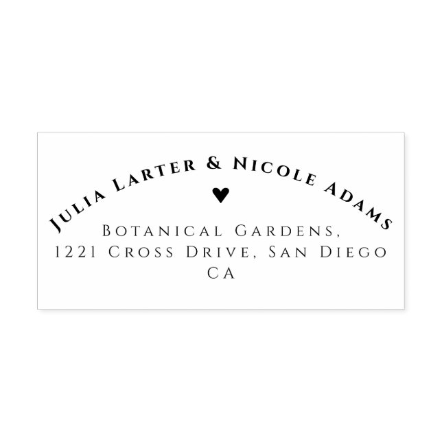 Lila Rosa Vilda Orkidéblommor Krans Bröllop Självfärgande Stämpel (Design)