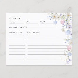 Lila Rosa Wildblommes Möhippa Recept