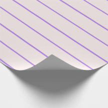 Lila rosafärgad randigt presentpapper