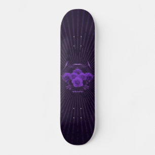 Lila Rosor & Tribals: Skateboard för anpassningsb