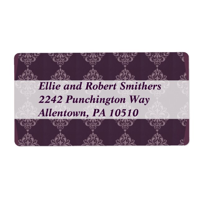 Lila Royale Fraktsedel (Framsidan)