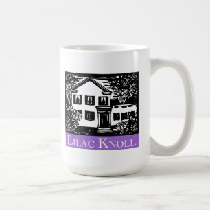 Lila rund kullemugg kaffemugg