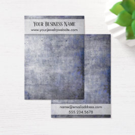 Lila Rustic Grunge Earring Holder Visning Cards Visitkort