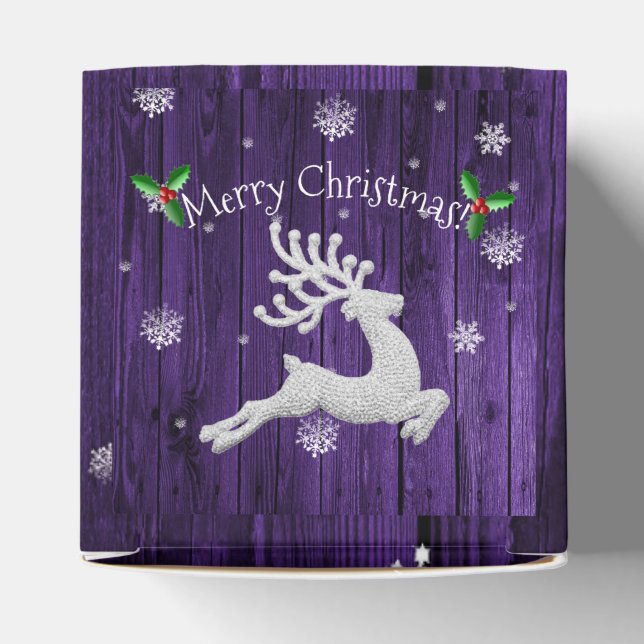 Lila Rustic julpryders favoritbox Presentaskar (Överdel)