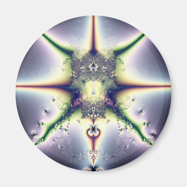 Lila rymd magnet (Framsidan)