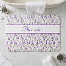 Lila Salvia Grön Lavendel Anpassat Namn