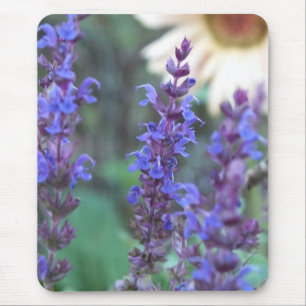 Lila Salvia Mouse Pad Musmatta