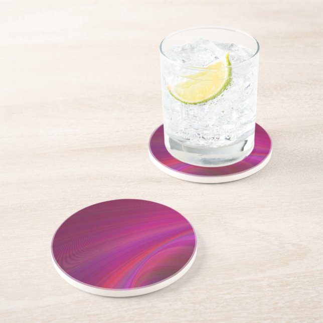 Lila Sandstone Underlägg - Unik och hållbar (Sidan)