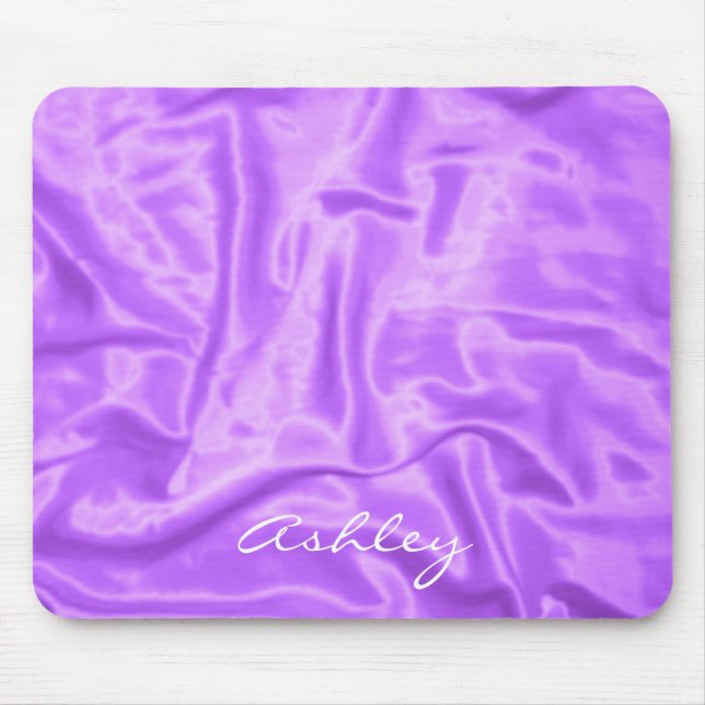 Lila Satin - Computer Mousepad Musmatta (Framsidan)
