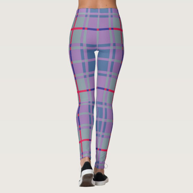 Lila Scottish Play Leggings (Baksida)