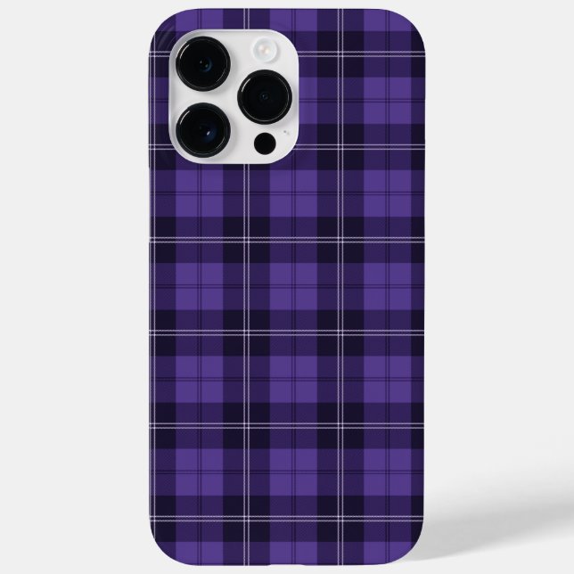 Lila Scottish Tartan Mönster (Baksida)