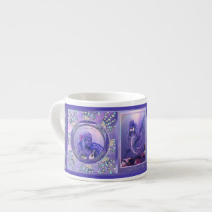 Lila Sea sjöjungfru espresso kopp Espressomugg