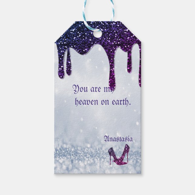 Lila Sequiner, Heel Presentetikett (Framsidan)