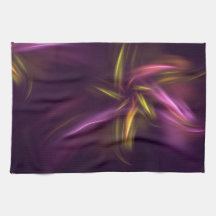 Lila Shades Abstrakt Flower Fantasy