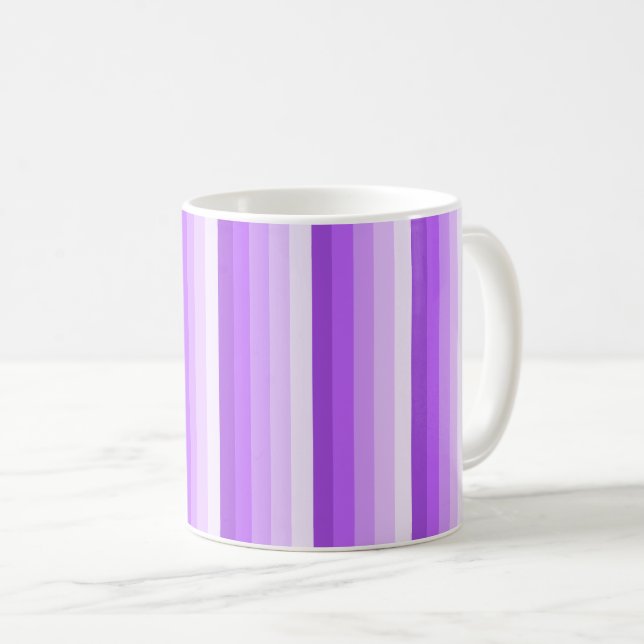 Lila Shadow rand Kaffemugg (Framsida höger)