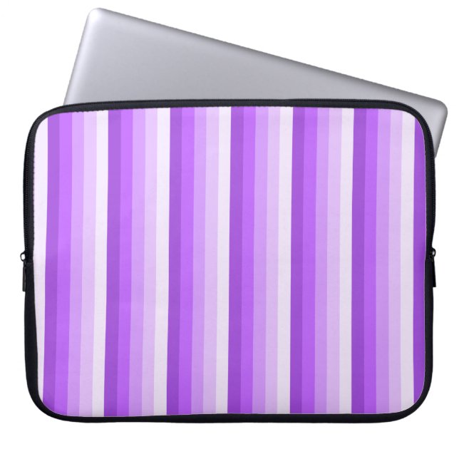 Lila Shadow rand Laptop Fodral (Framsidan)