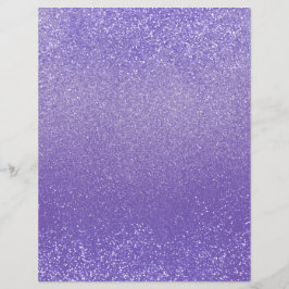 Lila Shimmer Glitter Dust Skrapbook Papper