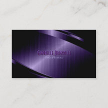 Lila Shiny Metallic Brushed Aluminium-utseende