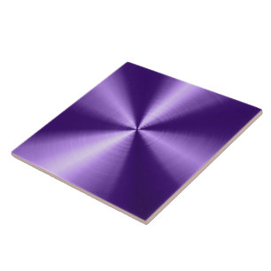 Lila Shiny Metallic Design Stainless Steel-utseend Kakelplatta