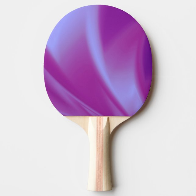 Lila siden pingisracket (Framsidan)
