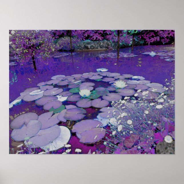 Lila Sjö Dreaming Poster (Framsidan)