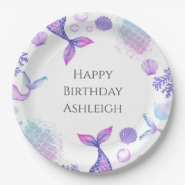 Lila Sjöjungfru Födelsedagsfest