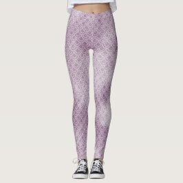 Lila Sjöjungfru Scaly Ben Leggings