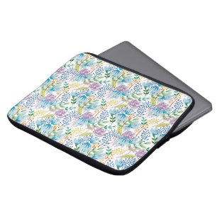 Lila skog laptop fodral