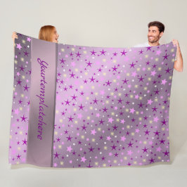 lila, skratt, lycklig, stjärnor, regnbåge, färg, fleecefilt