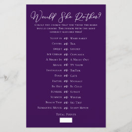 Lila skulle hon hellre spela Möhippa