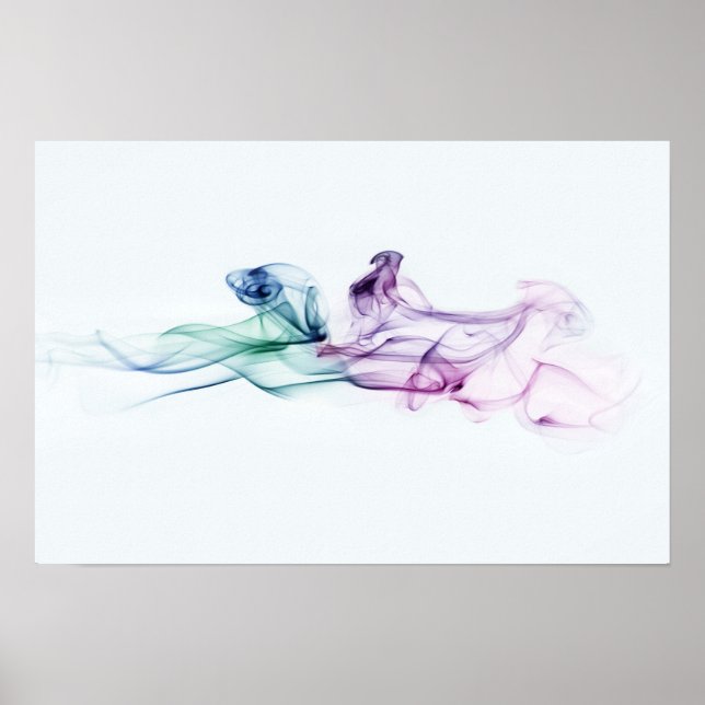 Lila Smoke Poster (Framsidan)