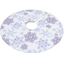 Lila Snowflake Mönster